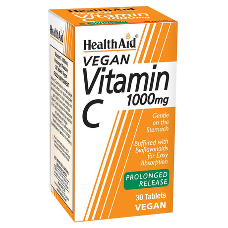 Vitamin C 1000mg Prolonged Release 30 Tablets - Greenlands Health Store
