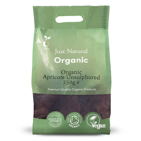 Organic Apricots Unsulphured 250g - Greenlands Health Store