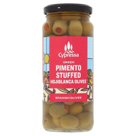 Pimento Stuffed Green Olives 340g - Greenlands Health Store