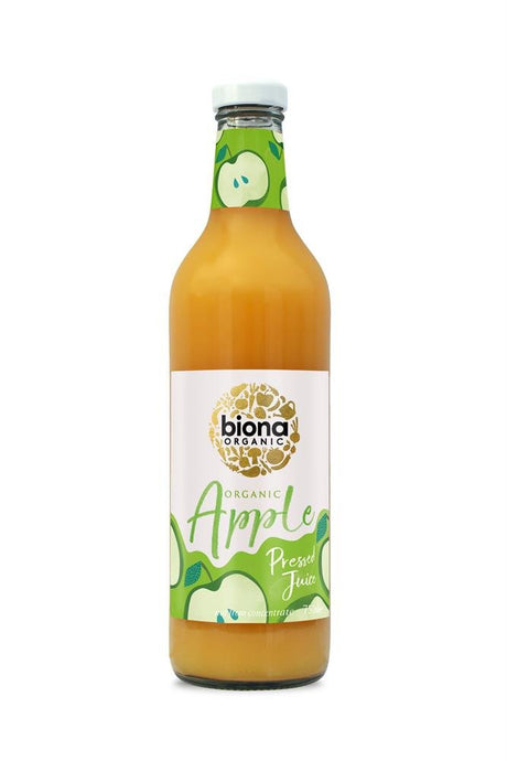 Organic Apple Juice - Pressed 750ml - Greenlands Health Store
