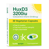 Huxley Europe HuxD3 Vitamin D3 3200iu 30 caps - Greenlands Health Store