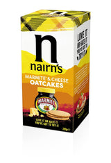 Nairn's Marmite & Cheese Oatcakes 200g - Greenlands Health Store