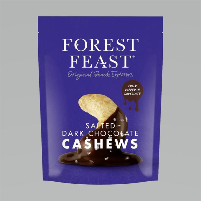 Salted Dark Chocolate Cashews 120g - Greenlands Health Store