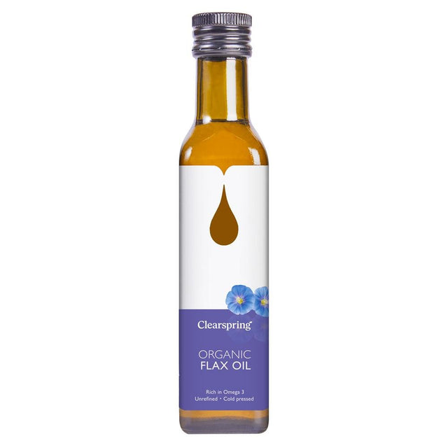 Organic Flax Oil 250ml - Greenlands Health Store