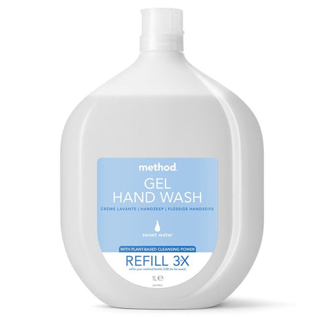 Gel Handsoap - Sweet Water Refill 1L - Greenlands Health Store
