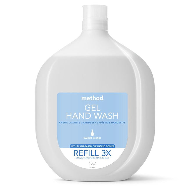 Gel Handsoap - Sweet Water Refill 1L - Greenlands Health Store