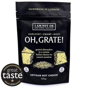 Oh Grate! - Grated Italian Vegan Cheese 100g - Greenlands Health Store
