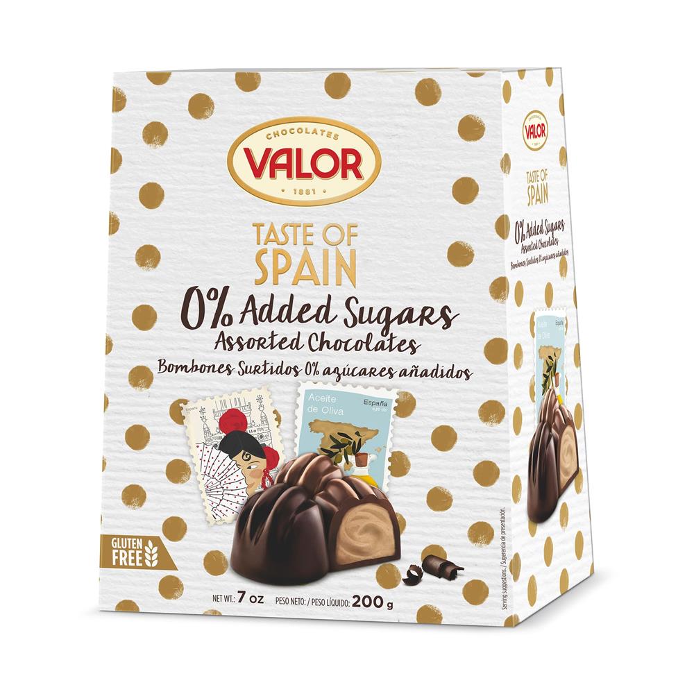Valor Sugar Free Truffles Box 200g - Greenlands Health Store