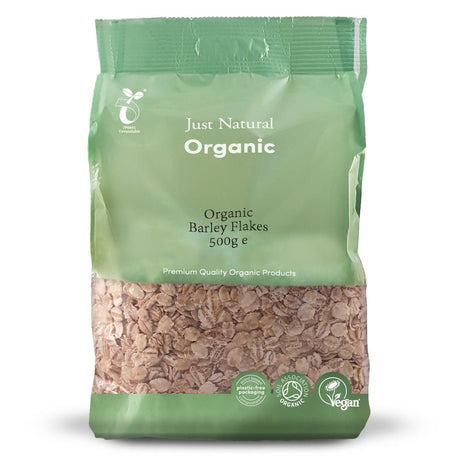 Organic Barley Flakes 500g - Greenlands Health Store