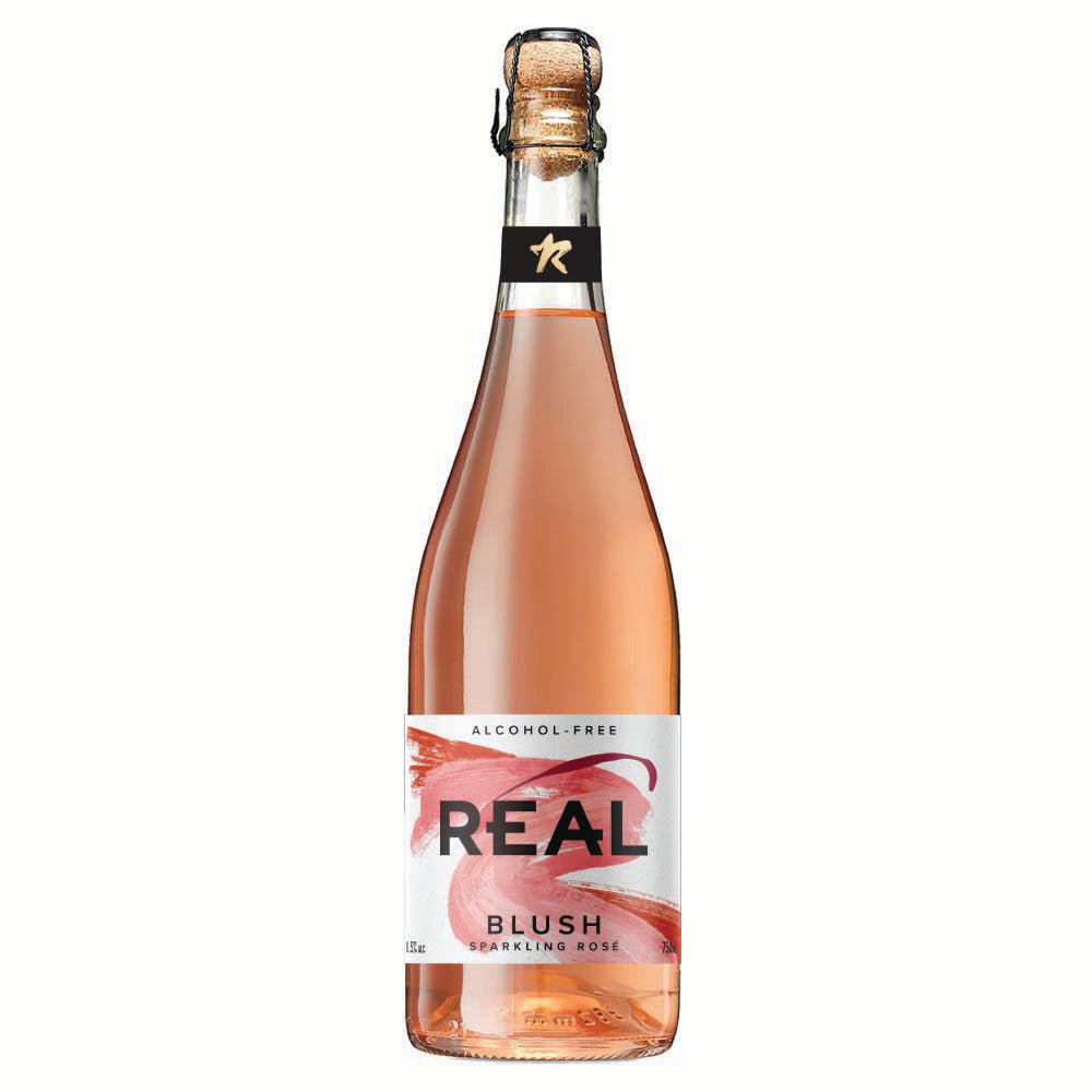 REAL Blush Sparkling Rose Alcohol Free 750ml - Greenlands Health Store