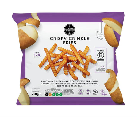 Crispy Crinkle Fries 750g - Greenlands Health Store