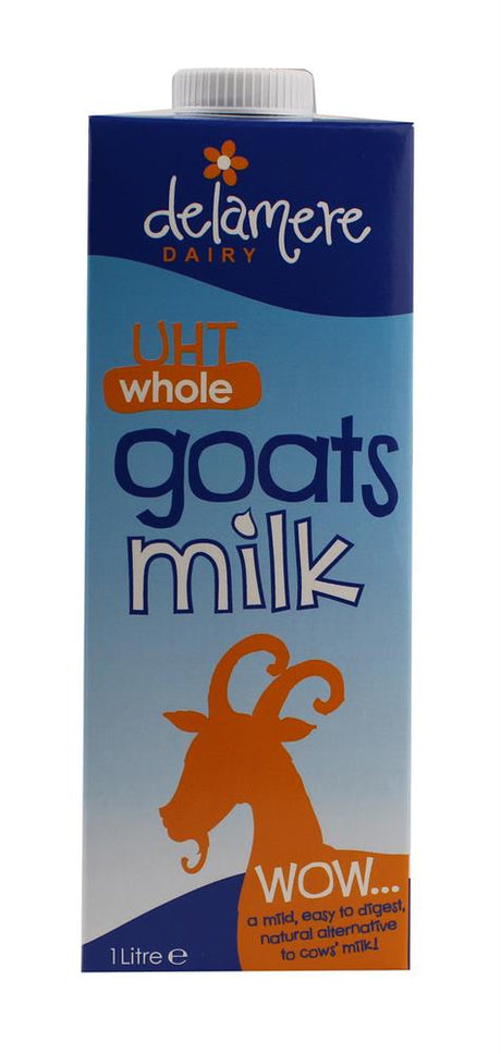 Delamere Dairy UHT Whole Goats Milk 1L - Greenlands Health Store