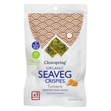 Turmeric - Organic Seaveg Crispies Multipack (5x4g) (TRAYLESS) - Greenlands Health Store