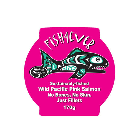 Wild Pacific filleted Pink Salmon 170g - Greenlands Health Store