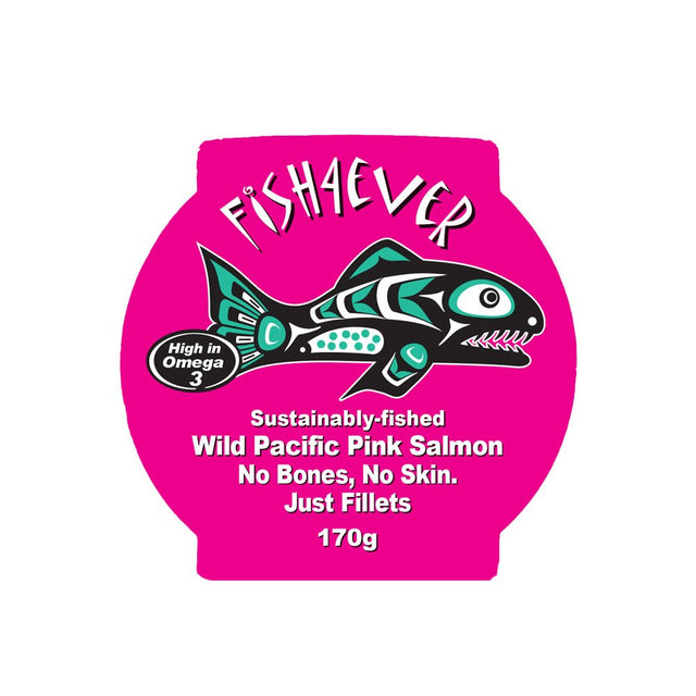 Wild Pacific filleted Pink Salmon 170g - Greenlands Health Store