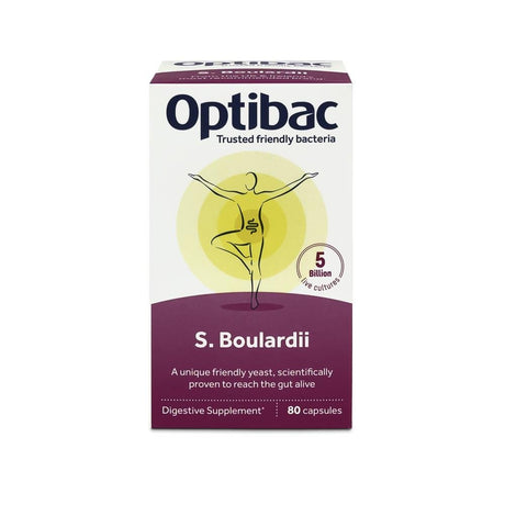 Saccharomyces Boulardii 80 capsules - Greenlands Health Store