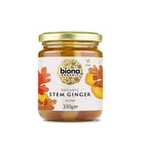 Organic Stem Ginger in Syrup 330g - Greenlands Health Store