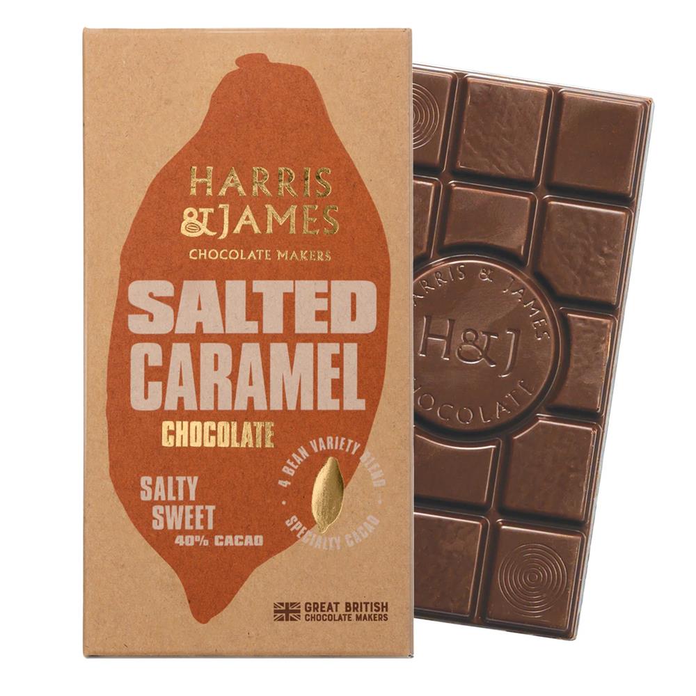 Salted Caramel Chocolate Bar 86g - Greenlands Health Store