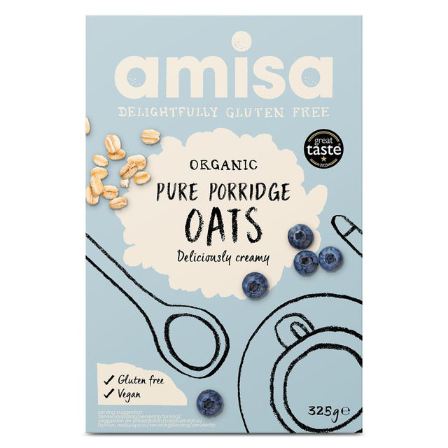 Organic Gluten Free Porridge Oats 325g - Greenlands Health Store