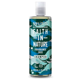 Faith in Nature Fragrance Free Shampoo 400ml - Greenlands Health Store