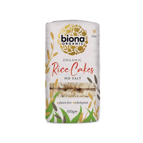 Rice Cakes no Salt Organic 100g - Greenlands Health Store