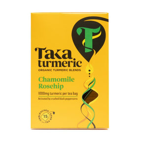 Organic Chamomile Rosehip Teabags - Greenlands Health Store