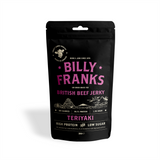 Billy Franks Gluten Free Teriyaki Beef Jerky 30g - Greenlands Health Store
