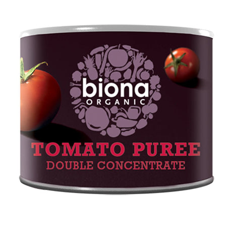 Biona Organic Tomato Puree - Easy open 70g - Greenlands Health Store