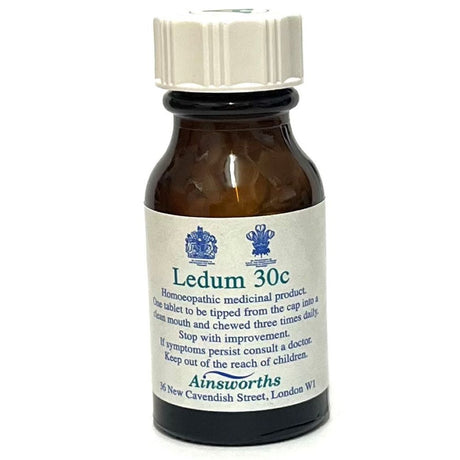 Ledum 30C Single Counter Remedy 120 tabs - Greenlands Health Store