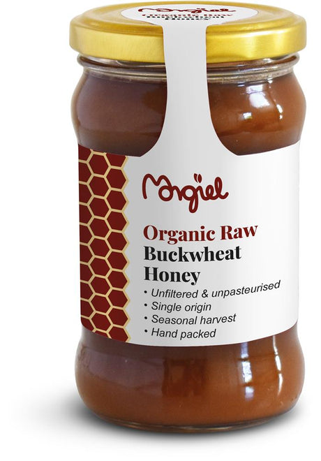 Organic Raw Buckwheat Honey 390g - Greenlands Health Store