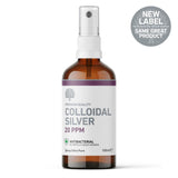 20ppm Enhanced Colloidal Silver 100ml Spray - pH 9.0 - Greenlands Health Store