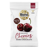 Biona Organic Dark Chocolate Cherries 45g - Greenlands Health Store