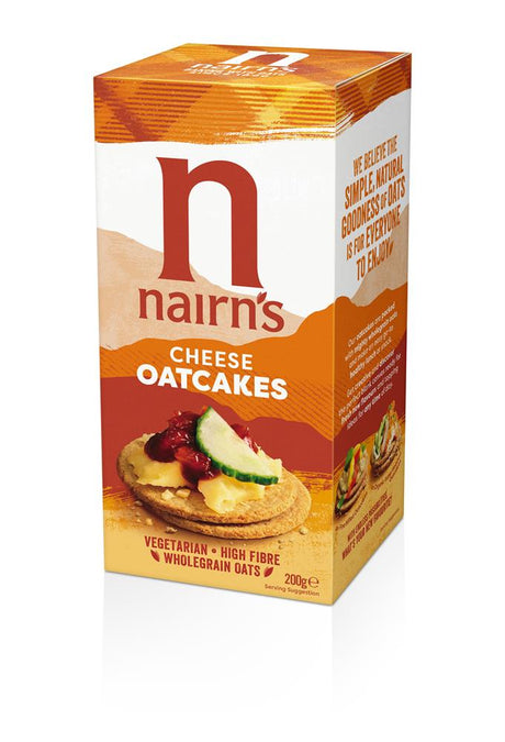 Cheese Oatcake 200g - Greenlands Health Store