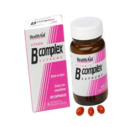 Vitamin B Complex Supreme Capsules 90's - Greenlands Health Store