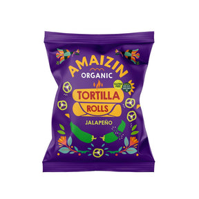 Organic Corn Rolls Jalapeno 100g - Greenlands Health Store