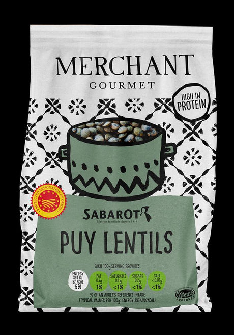 Merchant Gourmet Dried Puy Lentils 300g - Greenlands Health Store