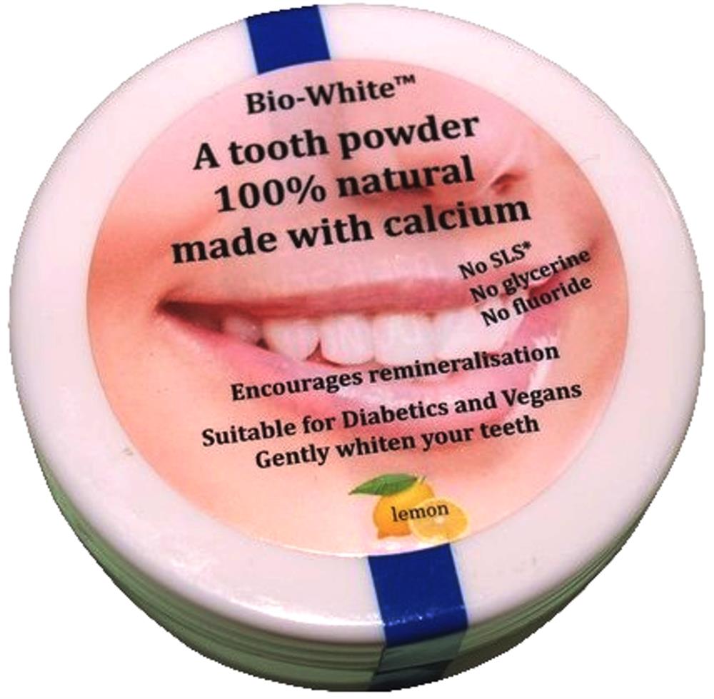 Organic Tooth Powder Lemon 35g - Greenlands Health Store
