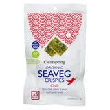 Chilli - Organic Seaveg Crispies Multipack (TRAYLESS) 20g - Greenlands Health Store