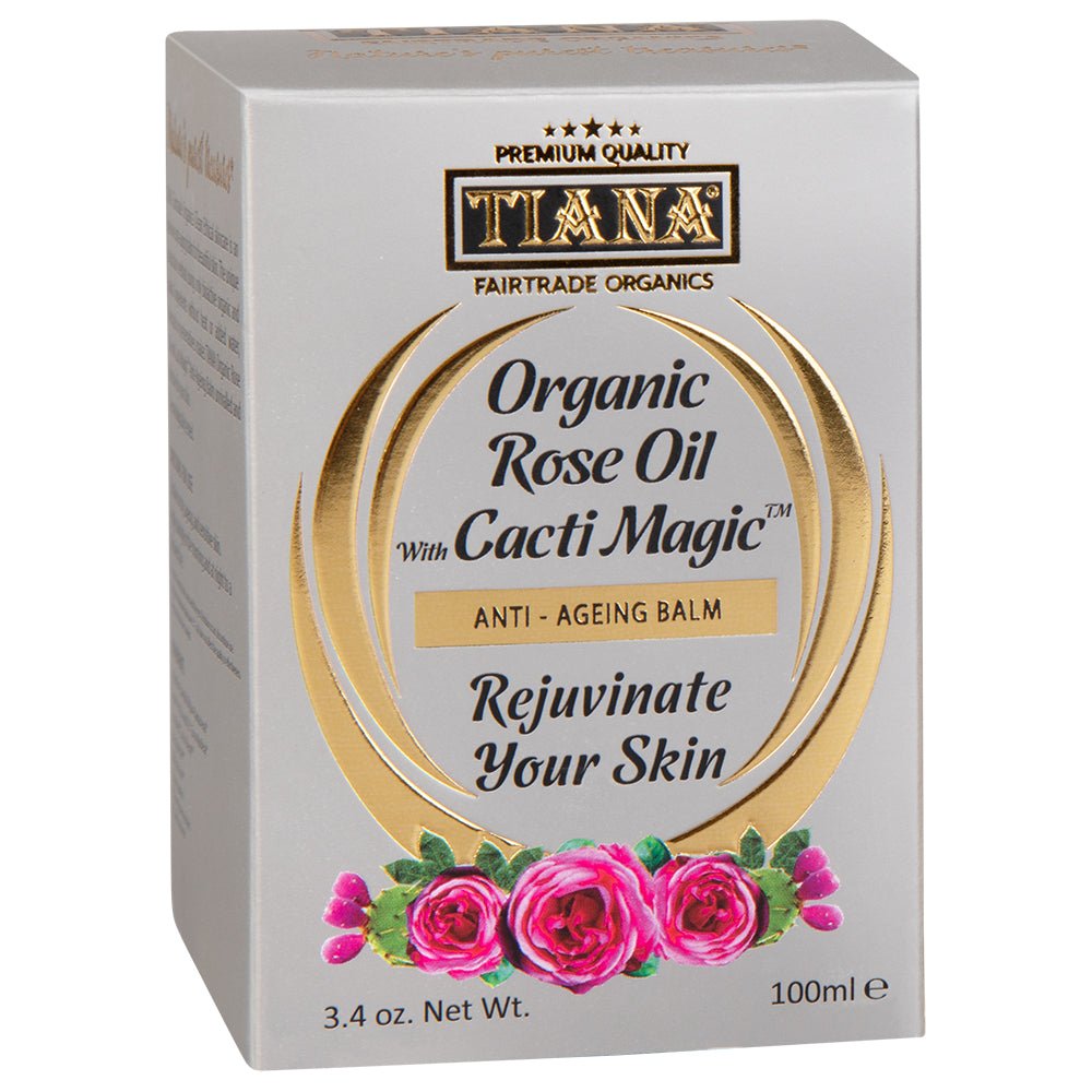 TIANA Organic Anti - Ageing Balm with Organic Rose Oil 100ml - Greenlands Health Store