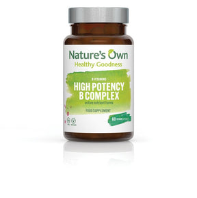 A comprehensive high strength vitamin B complex. 60 capsules - Greenlands Health Store