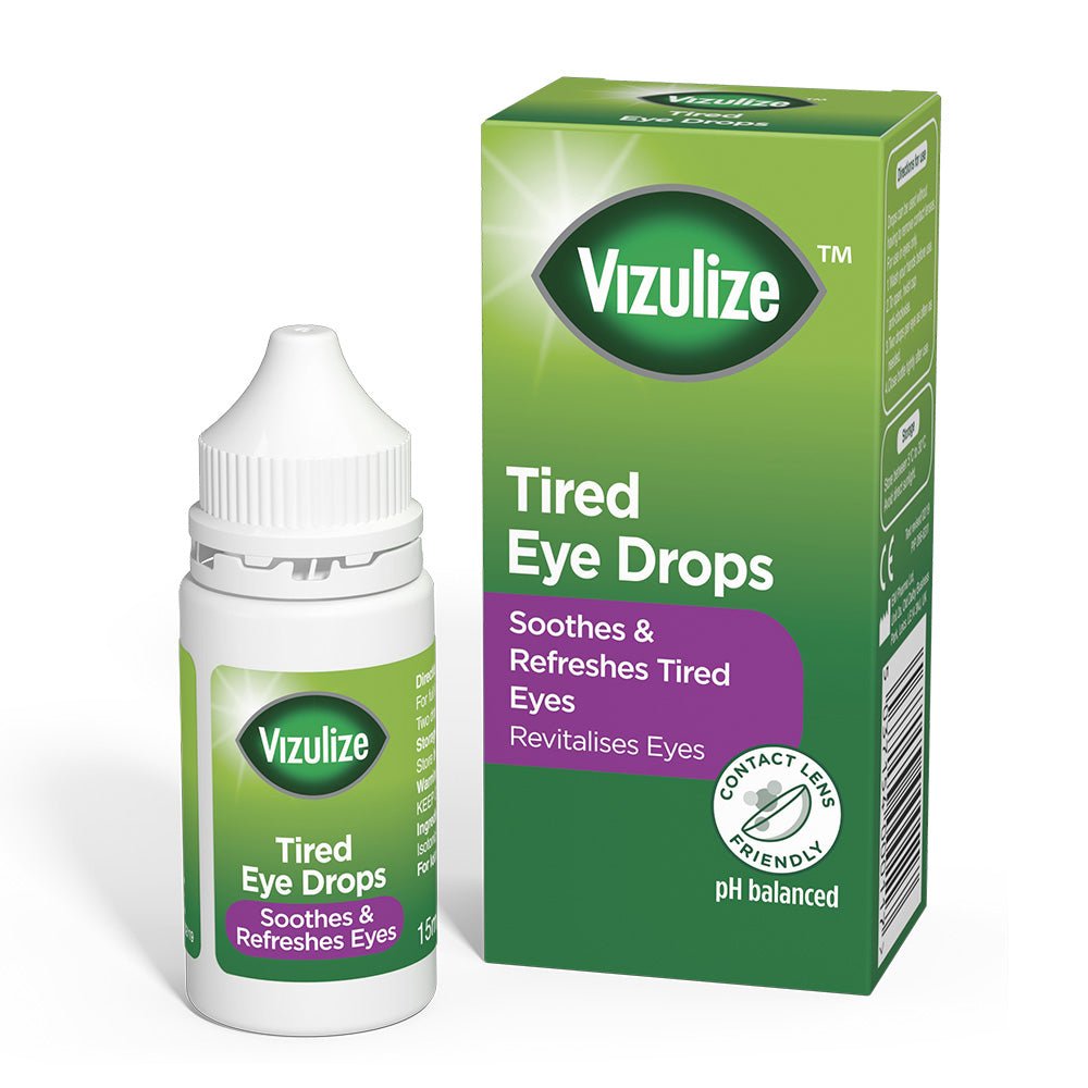 Vizulize Tired Eye Drops - Greenlands Health Store