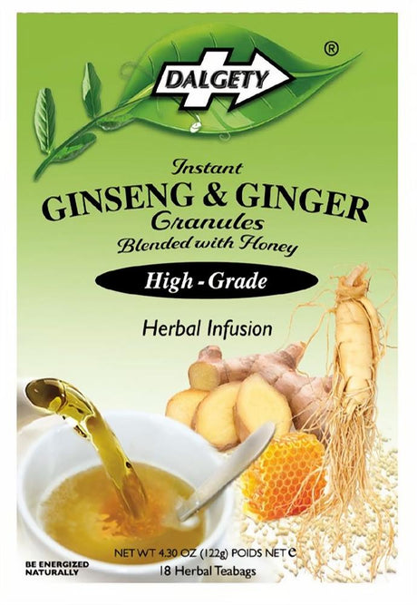 Dalgety Ginseng & Ginger 18 Teabags - Greenlands Health Store