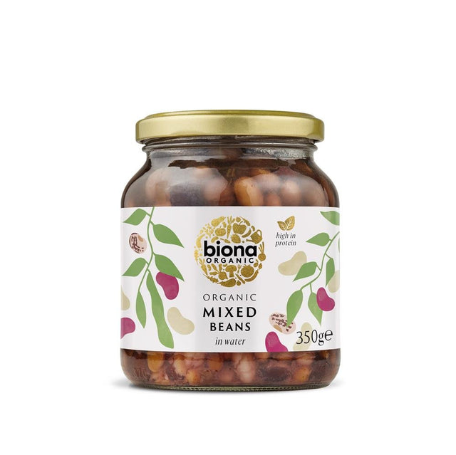 Biona Organic Mixed Beans 350g - Greenlands Health Store