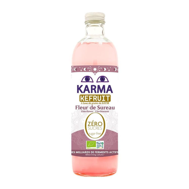 Water Kefir Elderflowers 750ml - Greenlands Health Store
