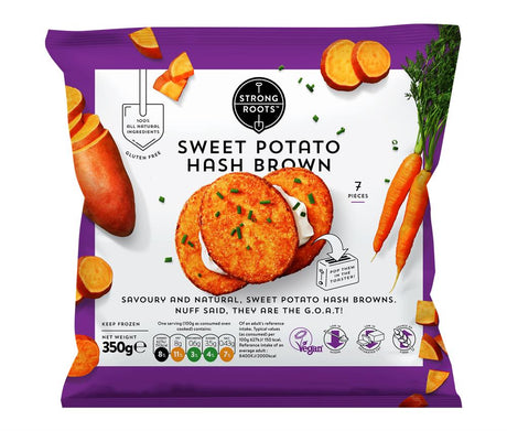 Sweet Potato Hash Brown 350g - Greenlands Health Store