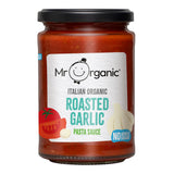 Mr Organic Authentic Italian Roasted Garlic Pasta Sauce 350g - Greenlands Health Store