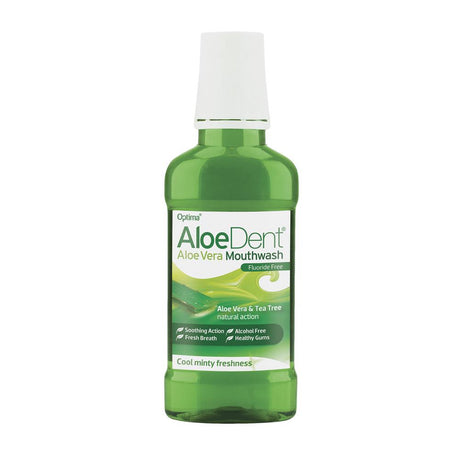 Aloe Vera Mouthwash & Vit K & Tea Tree 250ml - Greenlands Health Store