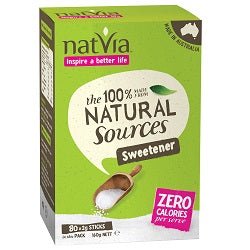 Natvia Sweetener 80 Sticks Box - Greenlands Health Store