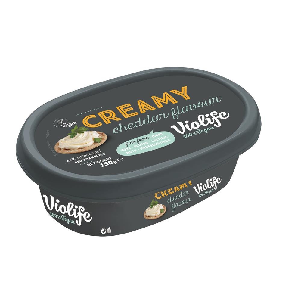 Violife Creamy Cheddar 150g - Greenlands Health Store