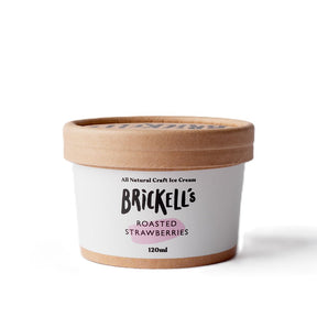 Roasted Strawberries Ice Cream 120ml - Greenlands Health Store